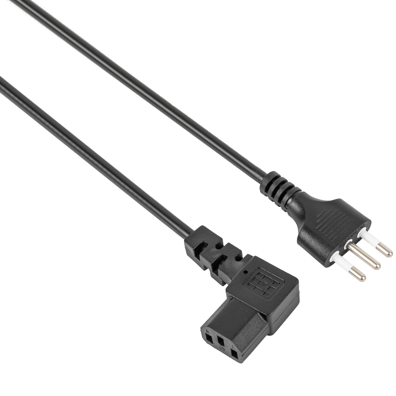 D08 10A 250V Itálie IMQ napájecí zástrčka